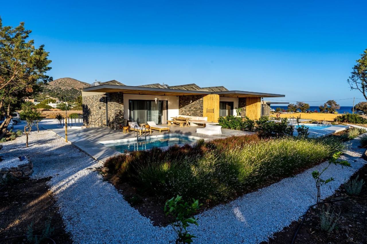 Akra Grammeno Beachfront Villas Palaiochora Luaran gambar