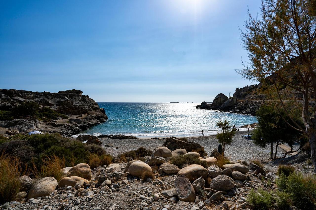 Akra Grammeno Beachfront Villas Palaiochora Luaran gambar